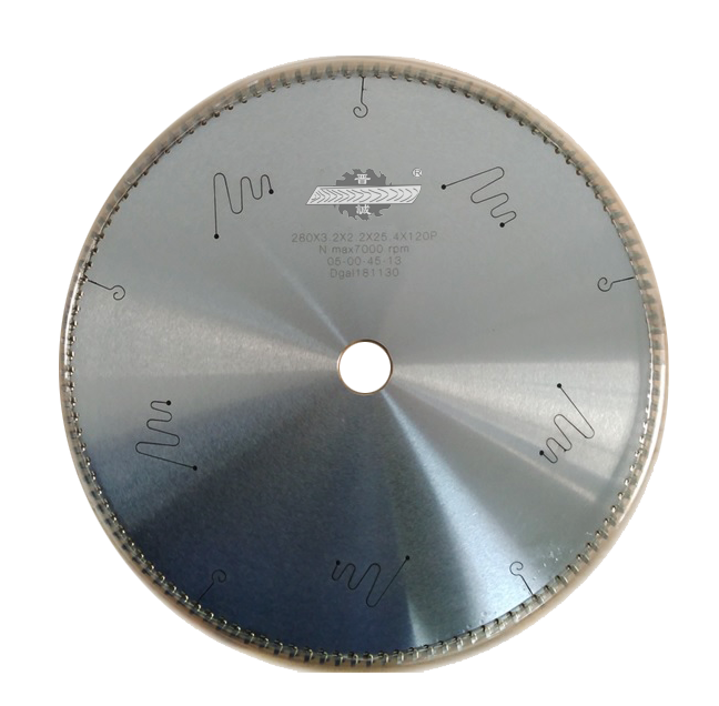 TIP tungsten steel cut aluminum circular saw blade
